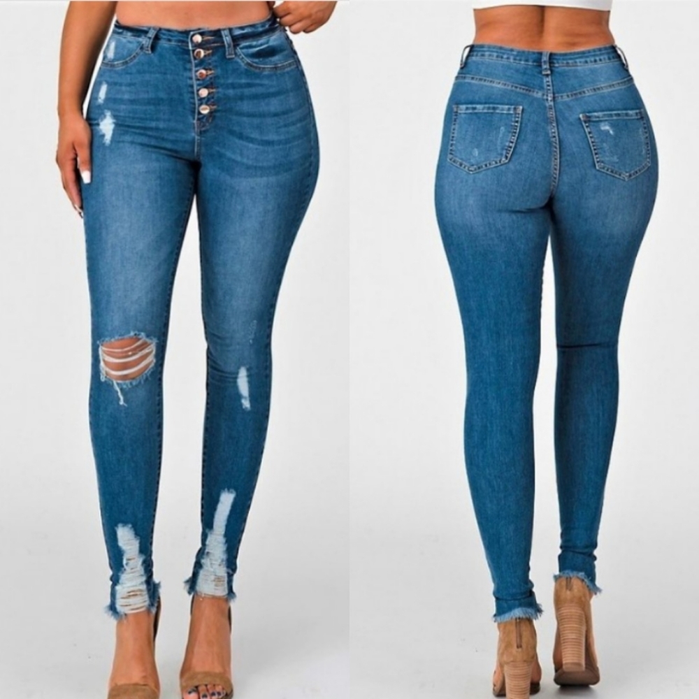 Destroyed Jeans